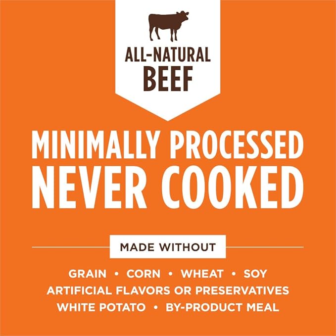 Instinct Raw Boost Mixers Freeze Dried Dog Food Toppers For Dry Food, Grain Free Dog Food Toppers with Beef For Dogs, 6 oz