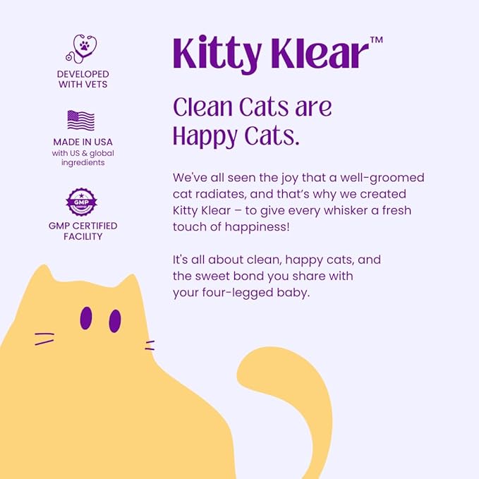 Cat Chin Acne Wipes, Feline Acne Treatment (50 Wipes), Pink