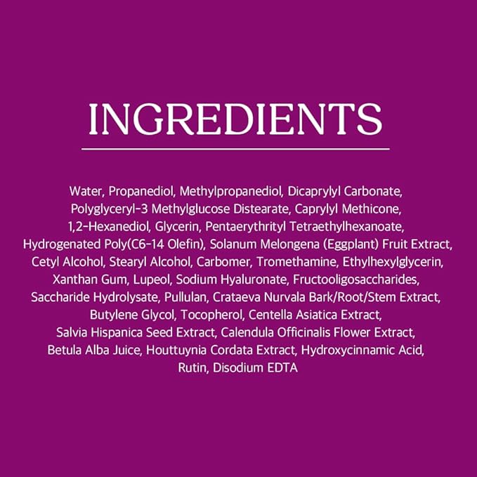 Papa Recipe Eggplant Clearing Emulsion, Moisturizing Face Moisturizer for Dry Skin, Korean Skincare, 150ml 5.07fl oz