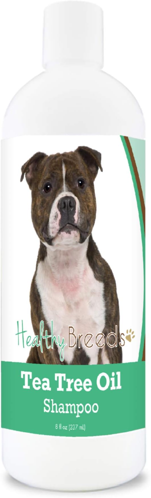 Healthy Breeds Staffordshire Bull Terrier Tea Tree Oil Shampoo – Formulated for Dry, Irritated Skin – Reduce Dandruff – Wintergreen Scent – 8 oz