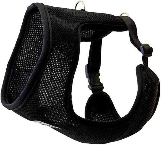 RC Pet Products Cirque Soft Walking Dog Harness: XXSmall Black