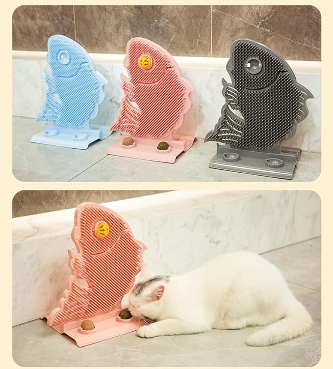 Dog Grooming Brush,Soft Silicone Pet Bath Brushes with Handle Grooming Brush Cat,Shampoo Soothing Comb for Wet Dry Long Short Haired Pets Massaging