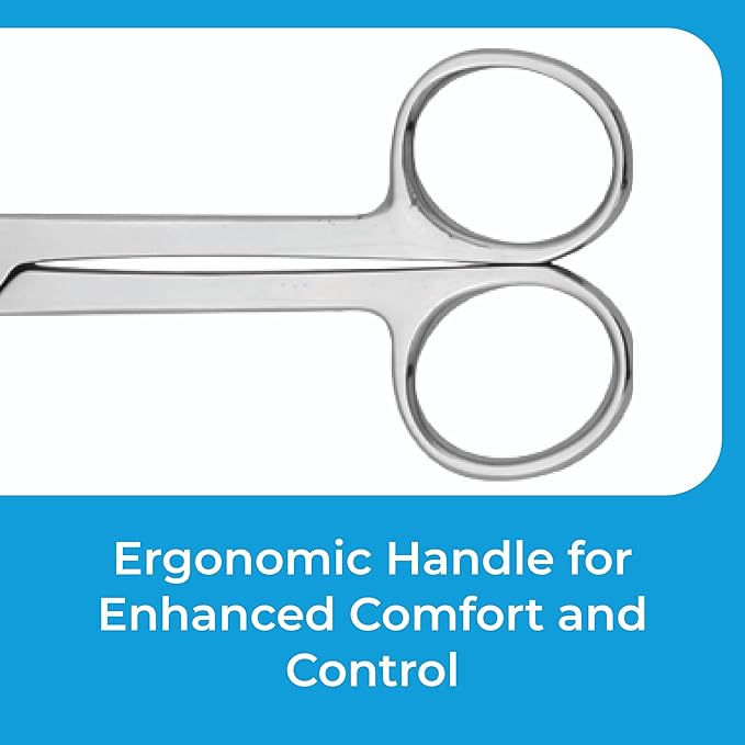 4.5" Dog Nail Scissors – Stainless Steel Clippers and Trimmers for Pets | Professional Grooming Tool for Precise and Safe Nail Trimming