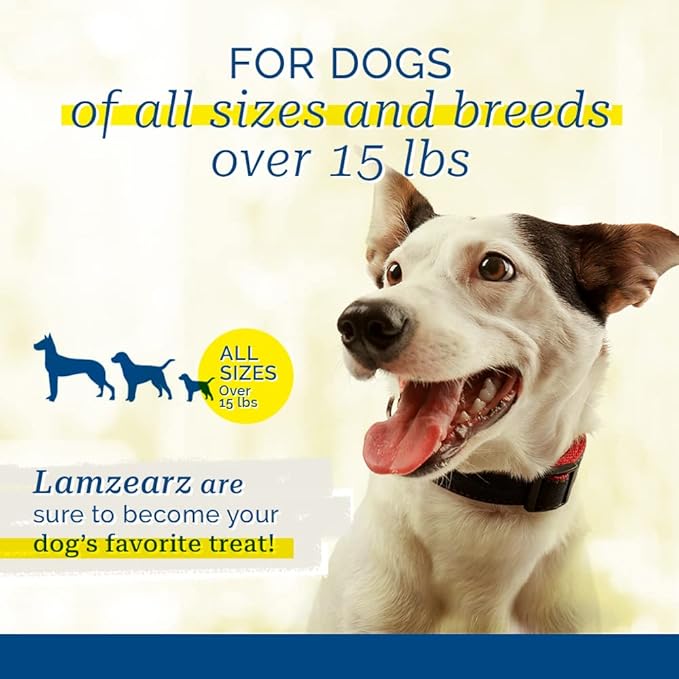 Pet Center, Inc. (PCI - Lamzearz - 2 Pack of Premium Lamb Ear Dog Treats