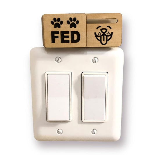 DOG Fed EZSlide Tracker - Dog Face (Adhesives)