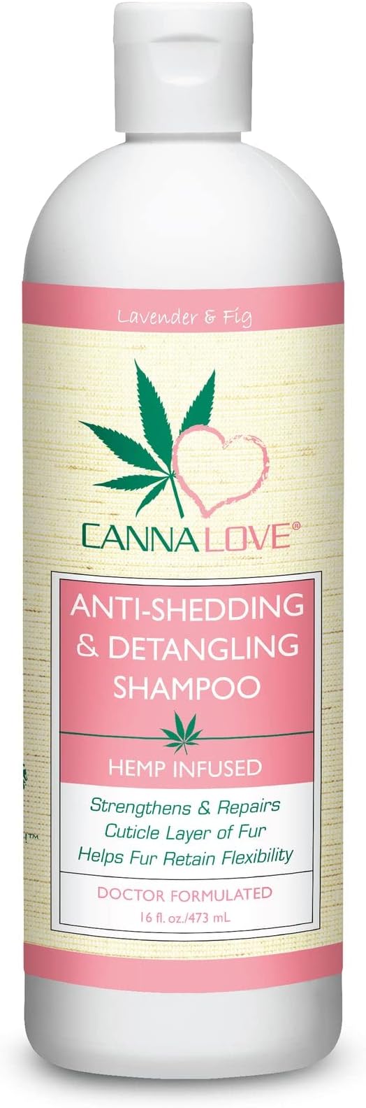 CannaLove Anti-Shedding/Detangling Shampoo
