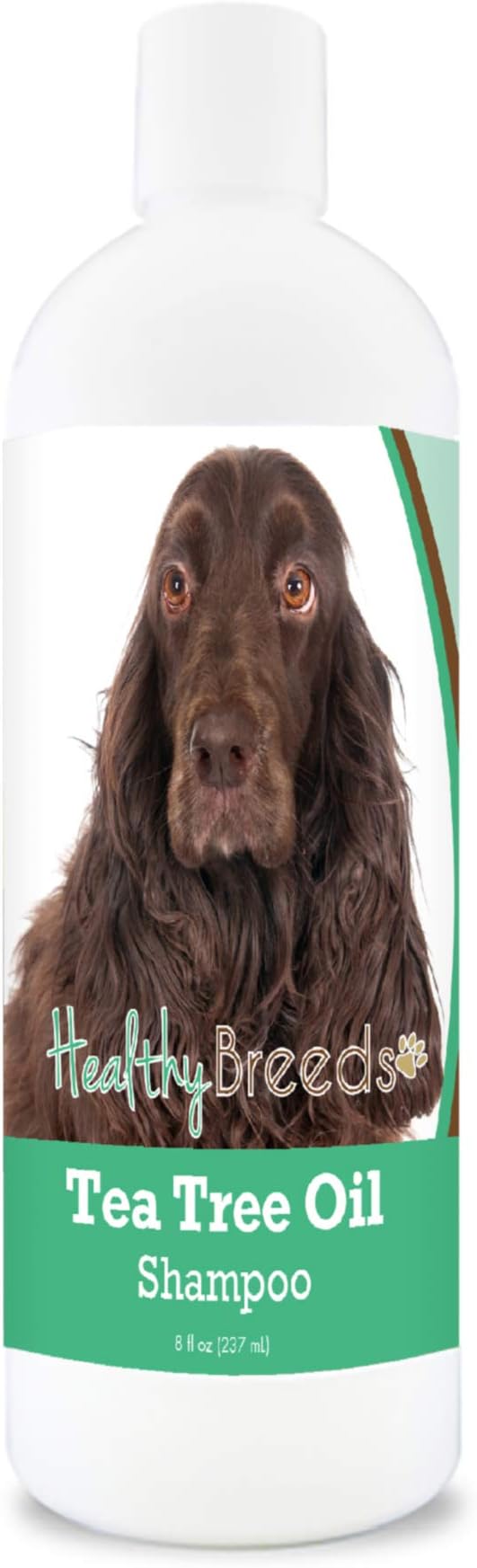 Healthy Breeds Field Spaniel Tea Tree Oil Shampoo – Formulated for Dry, Irritated Skin – Reduce Dandruff – Wintergreen Scent – 8 oz