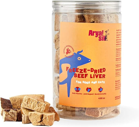 Freeze-Dried Single Ingredient Dog Treats (Beef Liver)