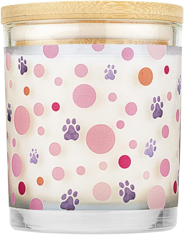 Pet House 9 oz Pink Sugar Scented Pet Odor Candle, Clean Burning, Long Lasting, Plant Based Spring, Summer Scented Soy Candles, 60 Hour Burn Time, Pack of 2