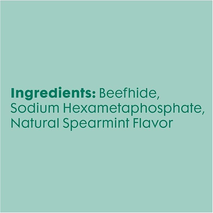 Better Belly Highly Digestible Rawhide Dental Chews, Treat Your Dog to a Chew with NO Artificial Colors or Flavors