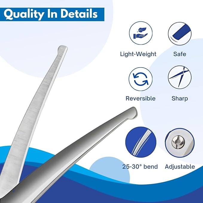 Dog Grooming Scissors, Hair Cutting Shears with Ball Tip Curved,Grooming Scissor for Pet, Scissors for Dogs,Safety Round Tips, Barber Supplies Pet and Saloon Use (Ball CVD 6.5)