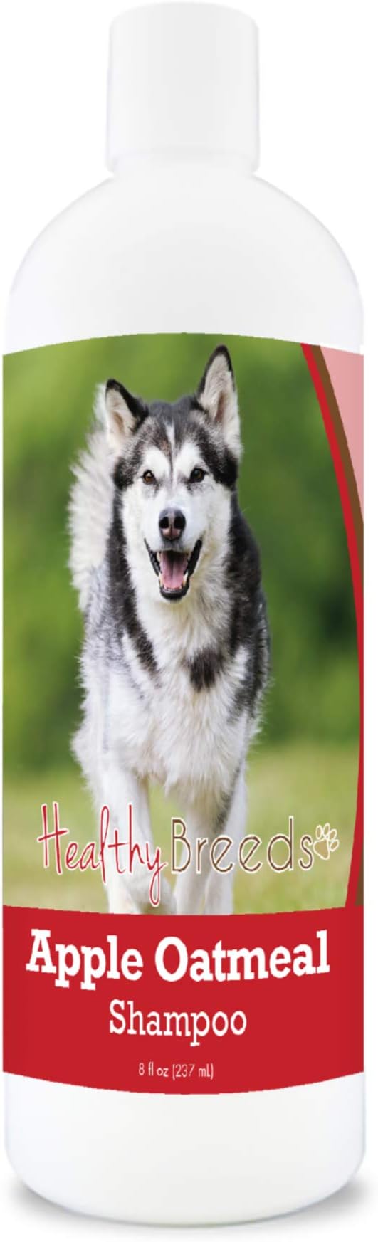 Healthy Breeds Alaskan Malamute Apple Oatmeal Dog Shampoo - All Natural, Tearless & Hypoallergenic Cleanser & Conditioner - Best for Dry, Itchy or Irritated Skin - 8 oz