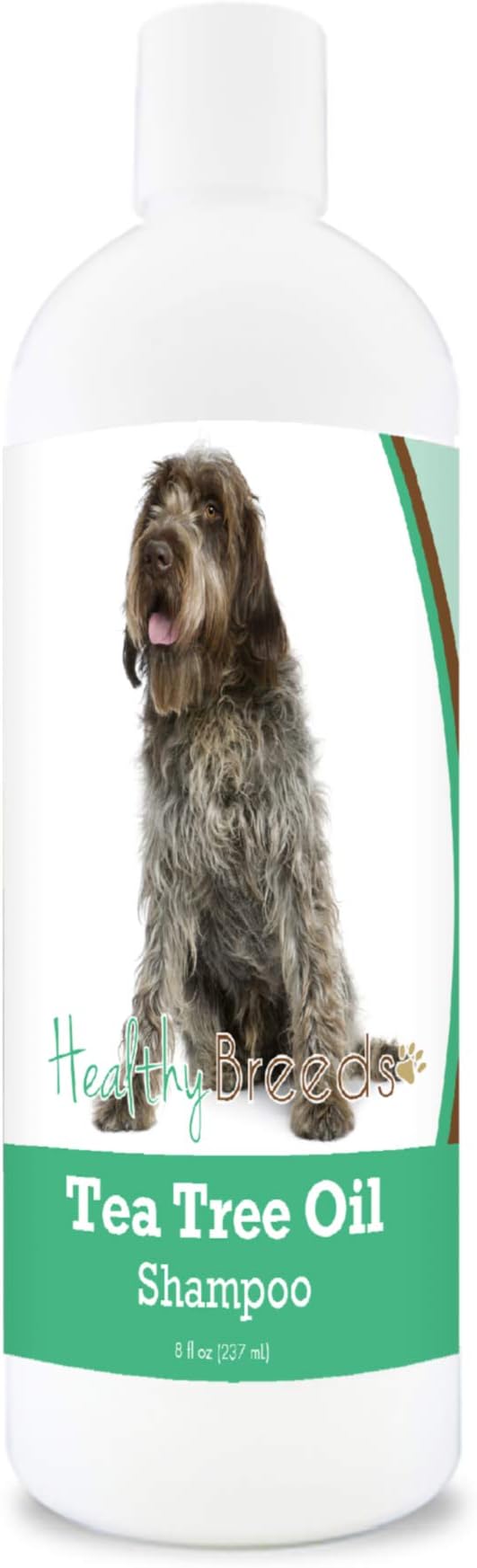Healthy Breeds Wirehaired Pointing Griffon Tea Tree Oil Shampoo – Formulated for Dry, Irritated Skin – Reduce Dandruff – Wintergreen Scent – 8 oz