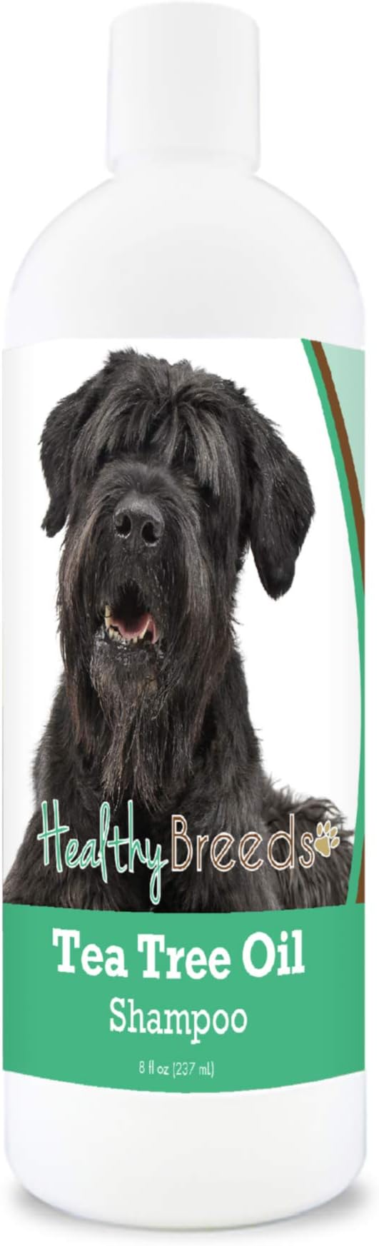 Healthy Breeds Black Russian Terrier Tea Tree Oil Shampoo – Formulated for Dry, Irritated Skin – Reduce Dandruff – Wintergreen Scent – 8 oz