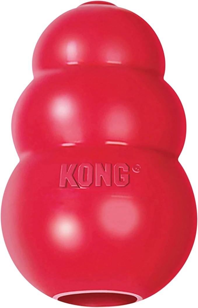KONG Classic Stuffable Dog Toy - Fetch & Chew Toy for Dogs - Treat-Filling Capabilities & Erratic Bounce for Extended Play Time - Durable Natural Rubber Material - for XX-Large Dogs