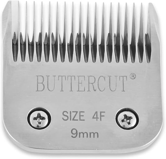 Geib Buttercut Dog Clipper Blade (Size 4F) for Dog Grooming – Carbonized Steel Construction, Long-Lasting Durable Blade