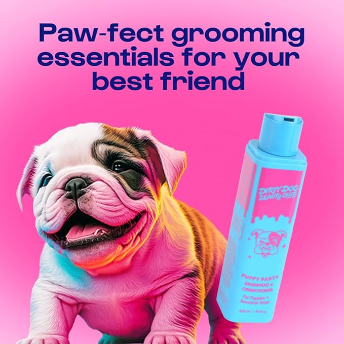 Dirty Dog Beauty Club Puppy Party Shampoo Top Dog Bundle: Best in Show Products from DDBC - Vegan, Non Toxic, Vet Formulated, Made in The USA