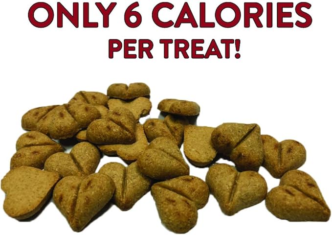 Chicken Soup for the Soul Pet Food - Crunchy Bites Dog Treats- Chicken, Peanut ButterSoy Free, Corn Free, Wheat Free | Dry Dog Food Made with Real Ingredients No Artificial Flavors or Preservatives