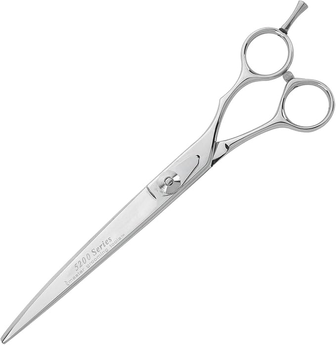 Master Grooming Tools 5200 Series Shears — High-Performance Shears for Grooming Dogs - Curved 8½"