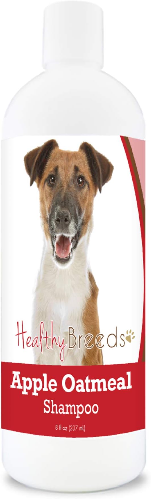 Healthy Breeds Smooth Fox Terrier Apple Oatmeal Dog Shampoo - All Natural, Tearless & Hypoallergenic Cleanser & Conditioner - Best for Dry, Itchy or Irritated Skin - 8 oz