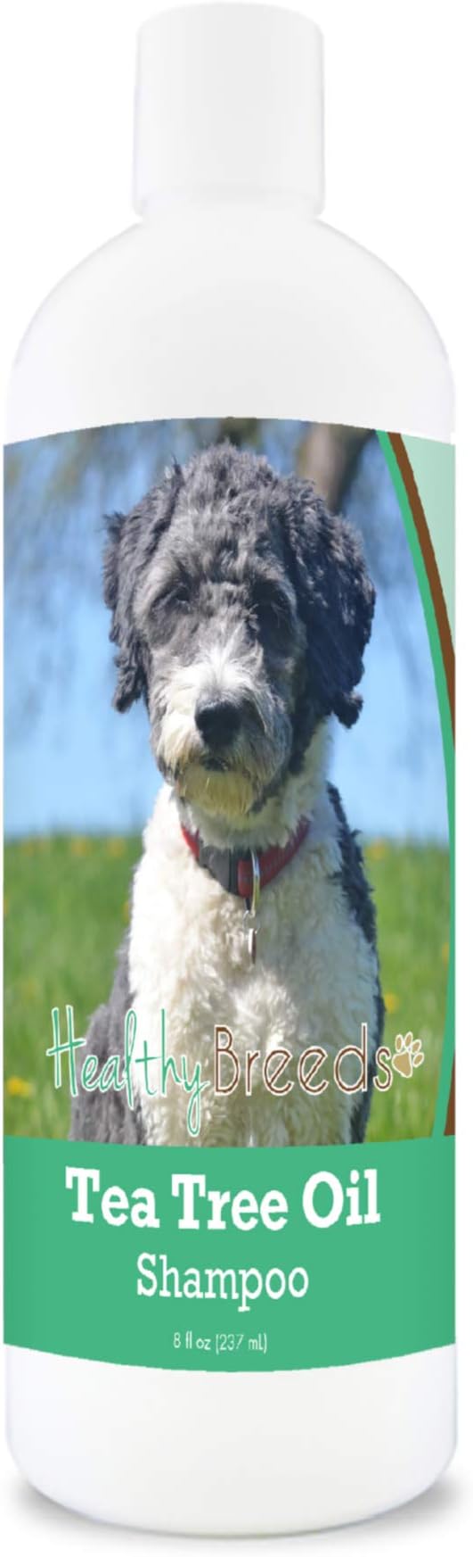 Healthy Breeds Aussiedoodle Tea Tree Oil Shampoo – Formulated for Dry, Irritated Skin – Reduce Dandruff – Wintergreen Scent – 8 oz