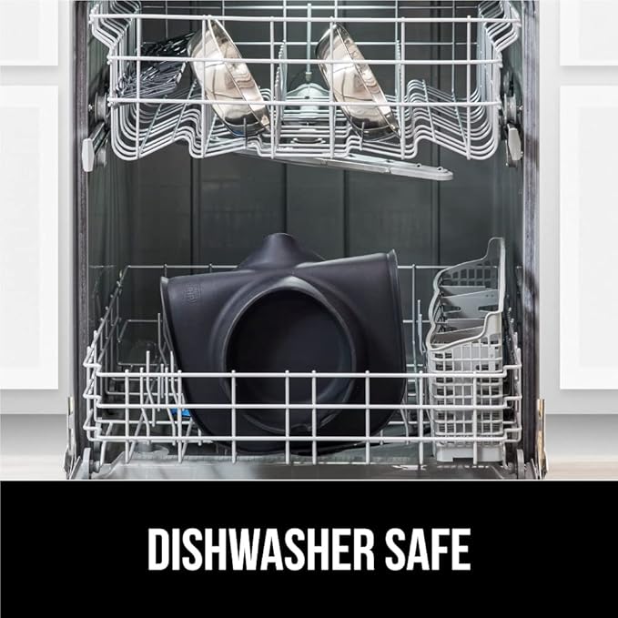 GORILLA GRIP Patent Pending 100% Waterproof BPA Free 3 Cup Cat and Dog Bowls Silicone Feeding Mat Set, Stainless Steel Bowl Slip Resistant Raised Edges, Catch Water, Food, Pet Accessories, Black