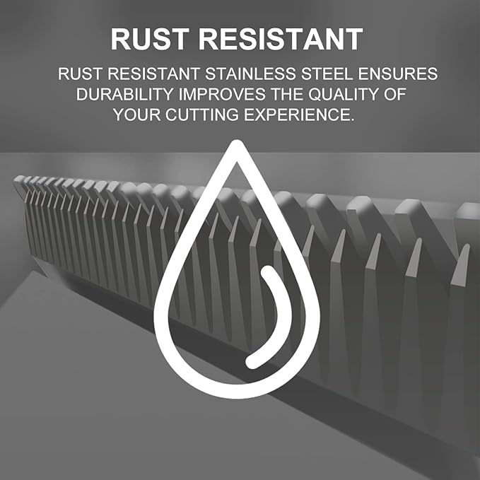 7FC Clipper Blade Dog Grooming Compatible with Andis Clippers Carbon Infused Steel Detachable Ceramic Sharp Edge Also Compatible with Wahl/Oster Dog Clippers