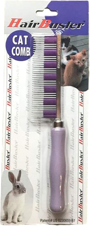 Bunny Gear The Original HairBuster Comb - DeShedding for Rabbits, Dogs & Cats