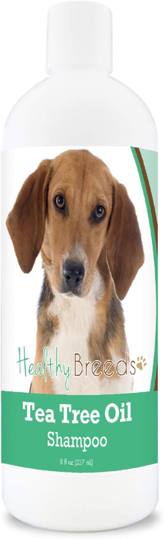 Healthy Breeds Harrier Tea Tree Oil Shampoo – Formulated for Dry, Irritated Skin – Reduce Dandruff – Wintergreen Scent – 8 oz