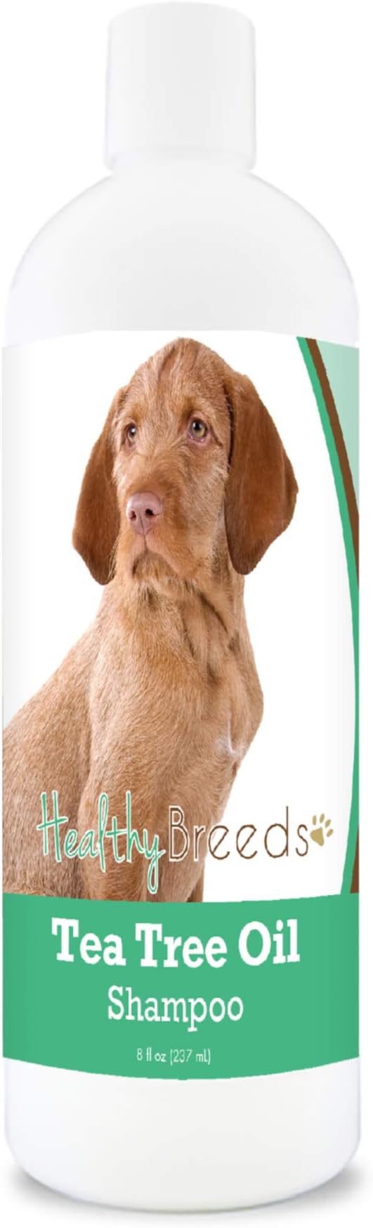 Healthy Breeds Wirehaired Vizsla Tea Tree Oil Shampoo – Formulated for Dry, Irritated Skin – Reduce Dandruff – Wintergreen Scent – 8 oz