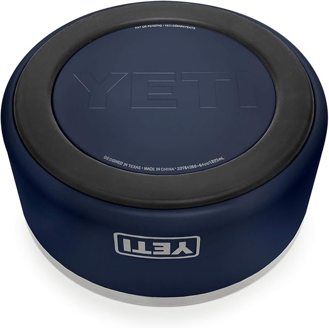 YETI Boomer 8, Stainless Steel, Non-Slip Dog Bowl, Holds 64 Ounces