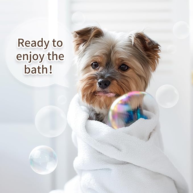 Dog Shampoo - Effective and Gentle Shampoo for Dogs and Cats with Natural Extracts- 300ml（10.1 FL.OZ）