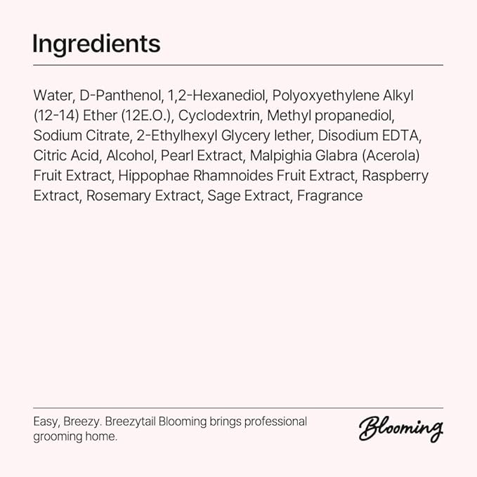 Blooming Volumizing Mist, Loved by Top Korean Groomers, Adds Volume and Shine – Easy Breezy, Professional Care at Home (6.76 fl oz/200 ml)