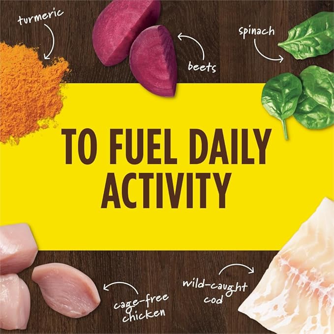 Instinct Raw Boost Mixers Freeze Dried Dog Food Toppers For Dry Food, Grain Free Dog Food Toppers with Chicken For Dogs - Healthy Energy, 5.5 oz