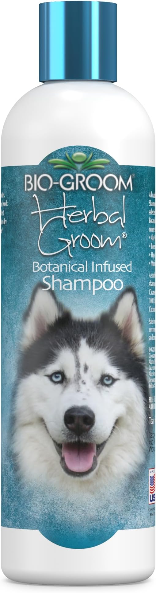 Bio-Groom Herbal Groom Dog Shampoo - Tearless Puppy Shampoo, All-Natural, Dog Bathing Supplies, Cruelty-Free, Cat & Dog Grooming Supplies, Made in USA, Tear-Free Dog Products - 12 Fl Oz (Pack of 1)