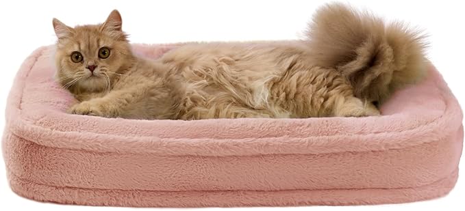 BALANCE Small Dog Bed, Orthopedic Dog Bed, Waterproof Pet Bed with Removable and Washable Cover, Pet Couch Dog Soft Sofa Bed with Nonskid Bottom