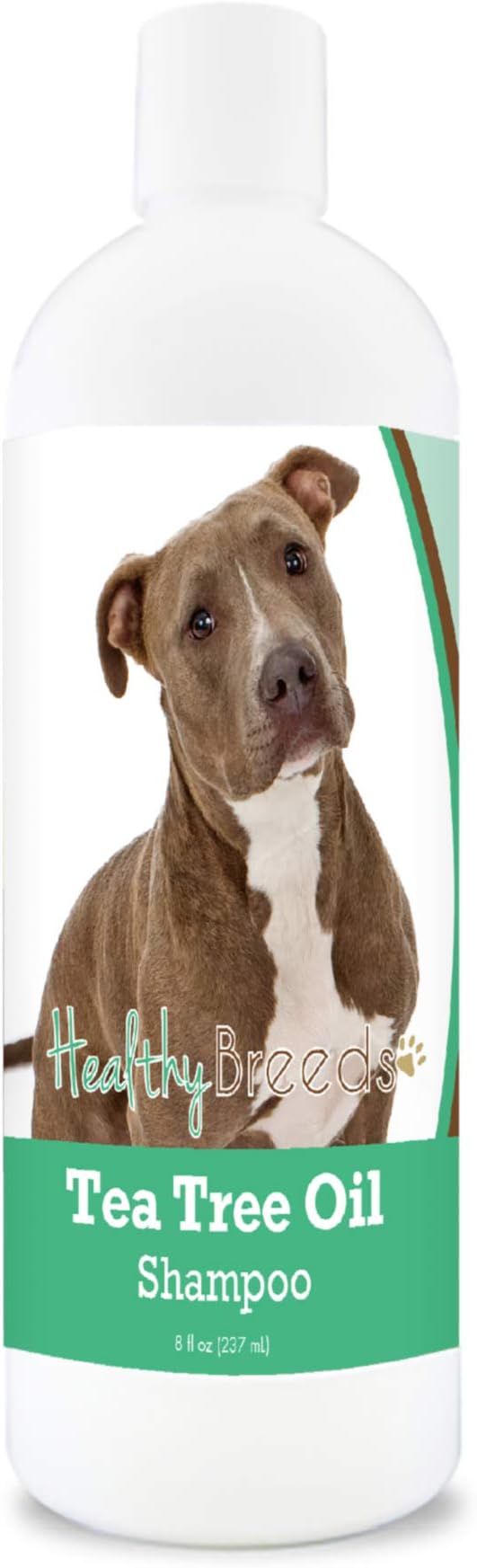Healthy Breeds Pit Bull Tea Tree Oil Shampoo – Formulated for Dry, Irritated Skin – Reduce Dandruff – Wintergreen Scent – 8 oz