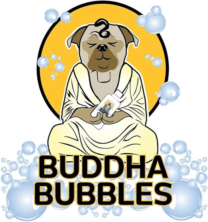 Bubbles Organic Natural Shampoo 16oz Bottle for Dogs | Gentle, Aids in Itch Relief and Fights Dandruff - Smells Great