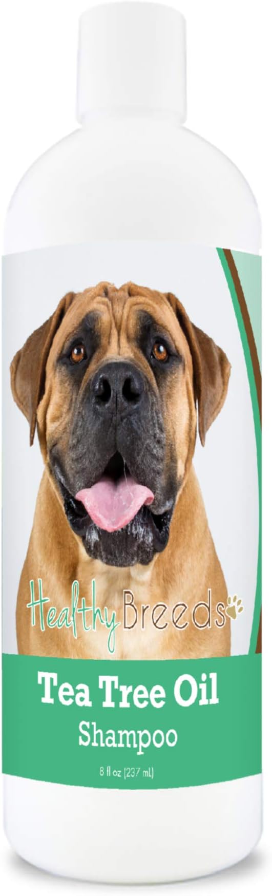 Healthy Breeds Boerboel Tea Tree Oil Shampoo – Formulated for Dry, Irritated Skin – Reduce Dandruff – Wintergreen Scent – 8 oz