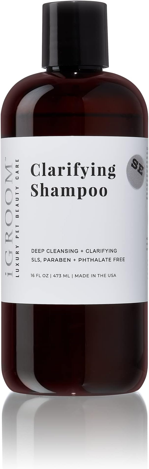 iGroom Dog Shampoo + Dog Conditioner Groomers Bundle - Clarifying Dog Shampoo, Gentle Cleansing, Sooth and Protect Coat, 16 oz - Pro-Keratin Leave-in Dog Conditioner, Excellent Detangling, 16 oz