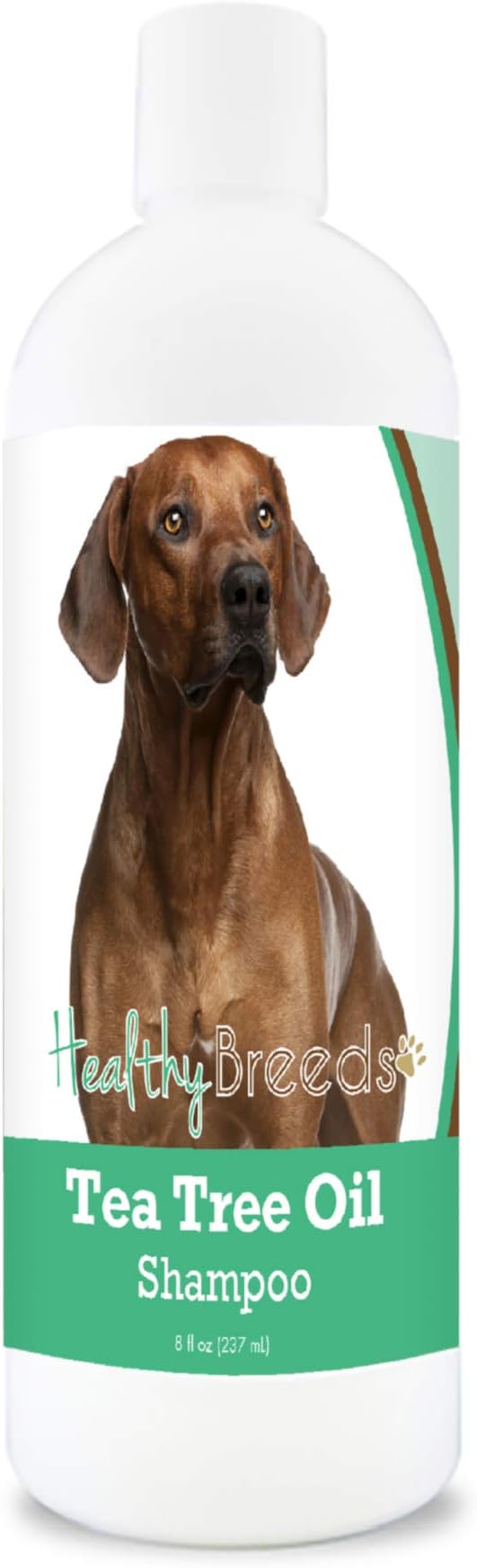 Healthy Breeds Rhodesian Ridgeback Tea Tree Oil Shampoo – Formulated for Dry, Irritated Skin – Reduce Dandruff – Wintergreen Scent – 8 oz