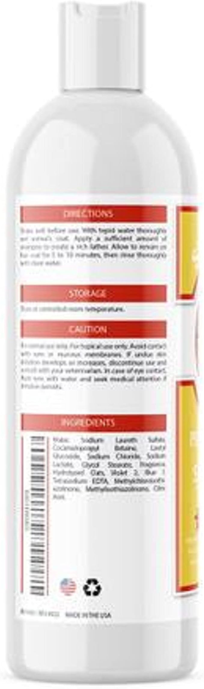 Seamus Pina Colada Professional Hypoallergenic, Whitening and Brightening Shampoo