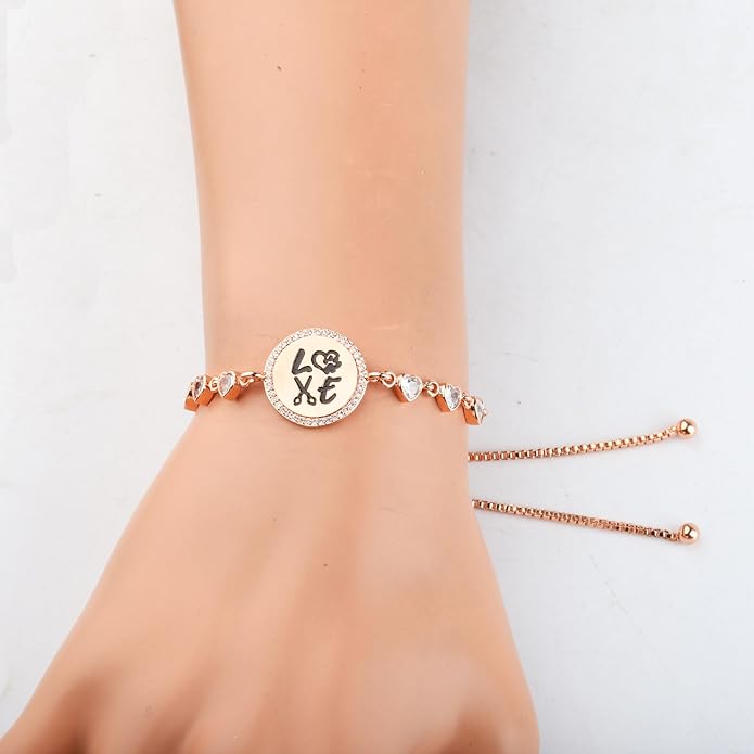 BEKECH Dog Groomer Gift Pet Grooming Salon Bracelet Dog Grooming Pet Hair Groomer Gift Dog Stylist Bracelet for Pet Groomer