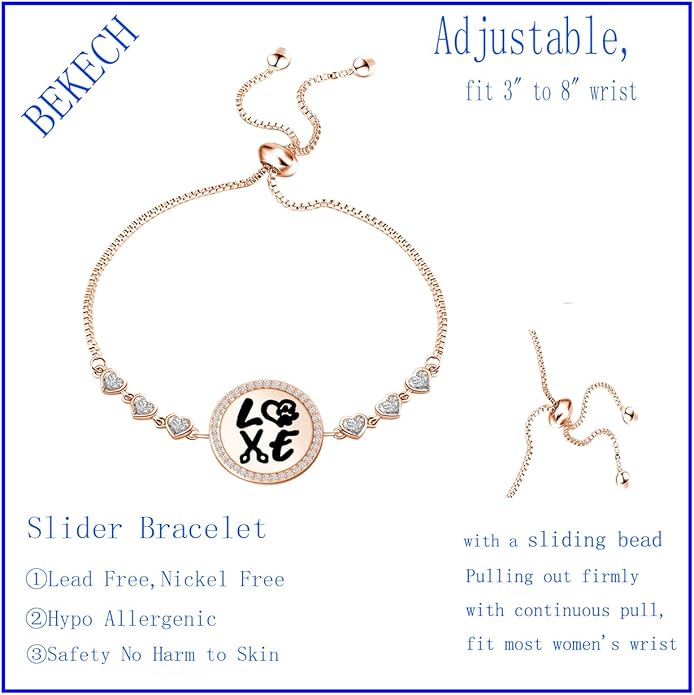 BEKECH Dog Groomer Gift Pet Grooming Salon Bracelet Dog Grooming Pet Hair Groomer Gift Dog Stylist Bracelet for Pet Groomer