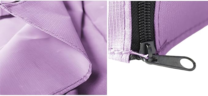 Dog Crate Cover Waterpoof Purple Pet Kennel Covers for Puppy Cat Indoor Outdoor Fit for 1 Door Wire Crate, 35.43x22.05x26.77 Inch