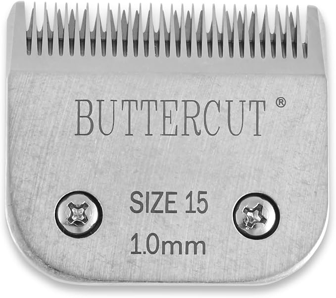 Geib Buttercut 8 Pack Dog Clipper Blades – Grooming Kit – Carbonized Steel Construction, Long-Lasting Durable Blades