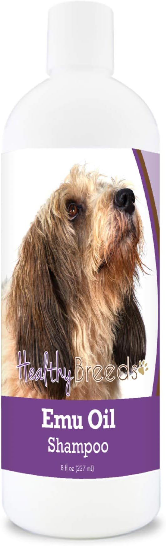 Healthy Breeds Petits Bassets Griffons Vendeen Emu Oil Shampoo 8 oz