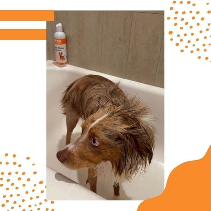 Dog Natural Cream Rinse Conditioner, Coconut Papaya Moisturizing, 17oz