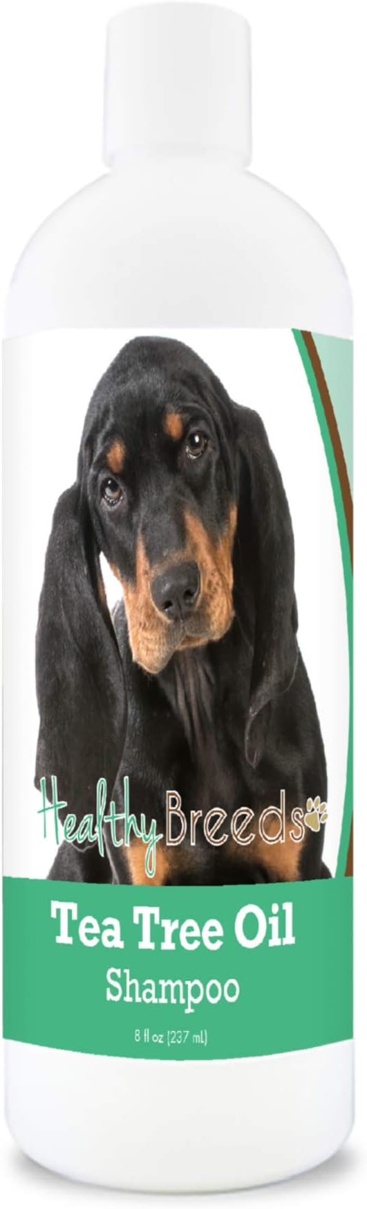 Healthy Breeds Black and Tan Coonhound Tea Tree Oil Shampoo – Formulated for Dry, Irritated Skin – Reduce Dandruff – Wintergreen Scent – 8 oz