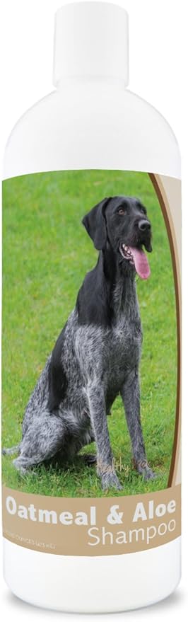 Healthy Breeds German Wirehaired Pointer Oatmeal Shampoo with Aloe 16 oz